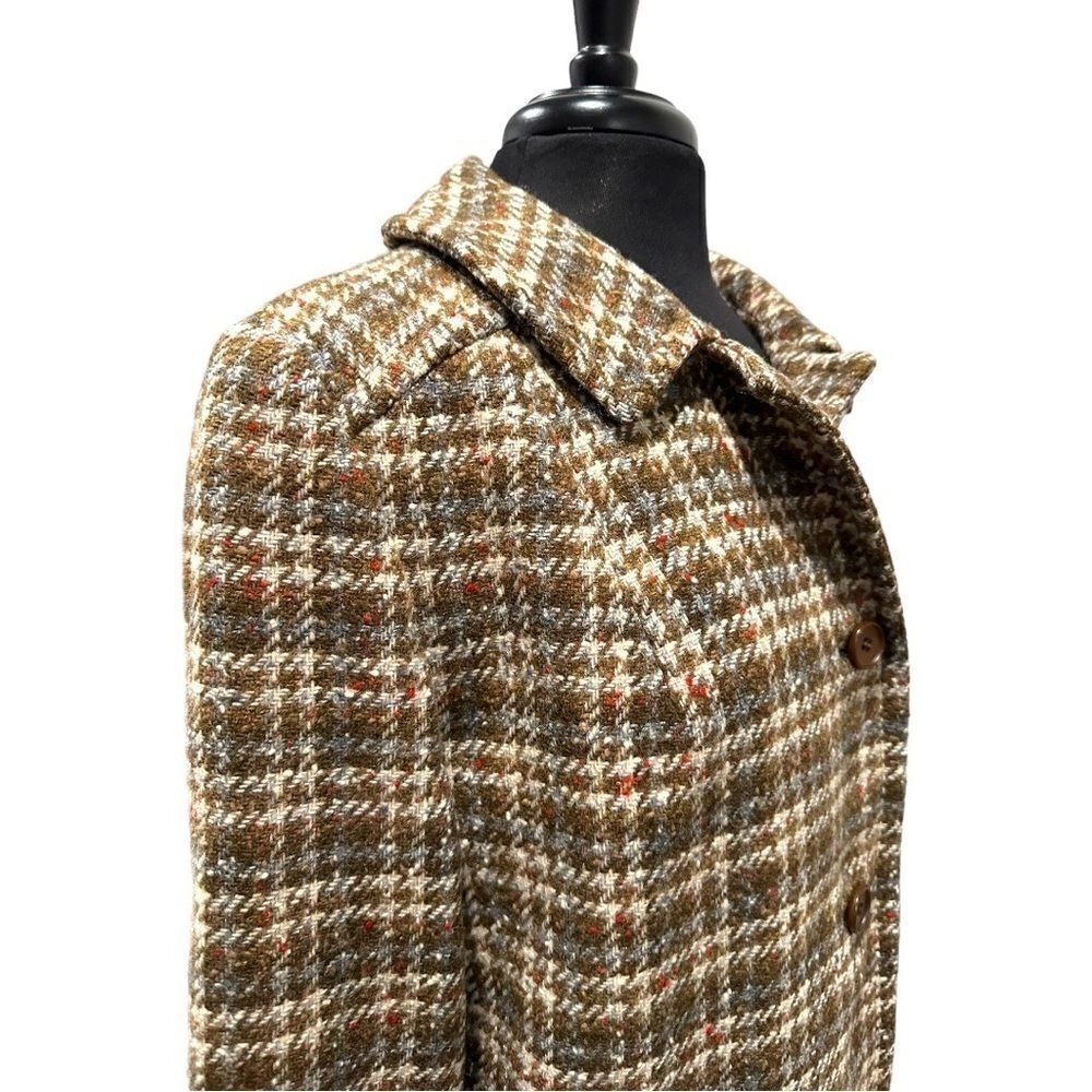 Pendleton Vintage Plaid Wool Button Front Blazer … - image 5